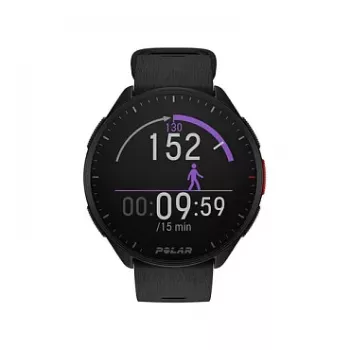 Polar Pacer GPS-juoksukello - Night Black - S/L-ranneke - 1,2