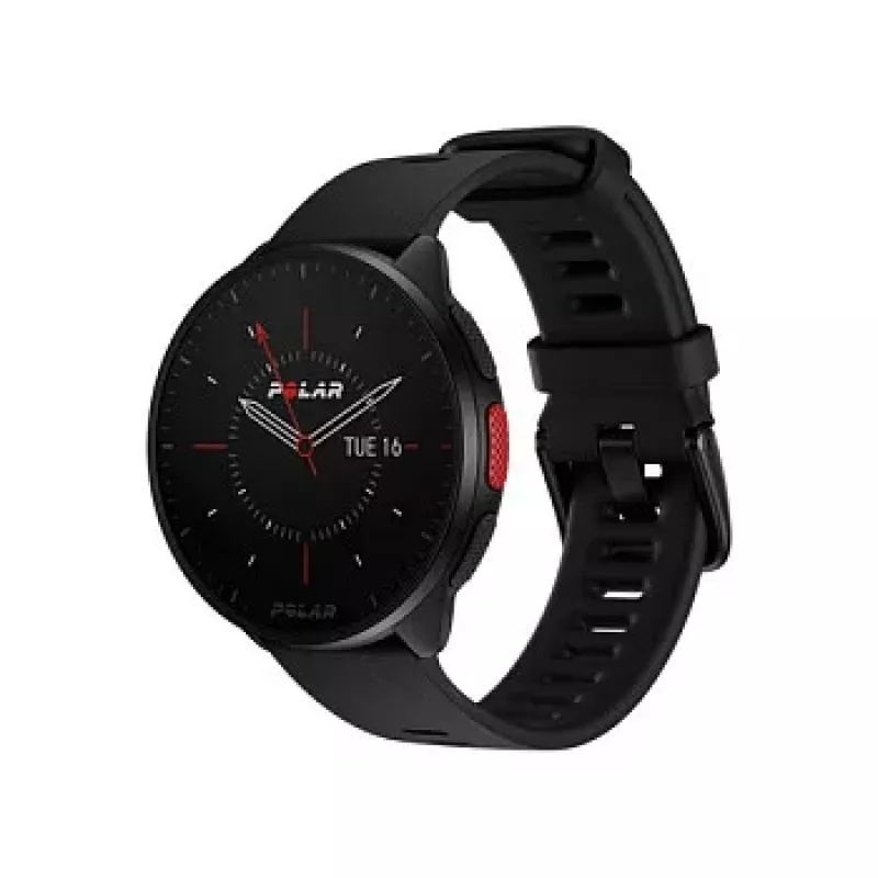 Polar Pacer GPS-juoksukello - Night Black - S/L-ranneke - 1,2