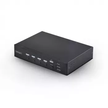 StarTech.com 4-porttinen DVI-I KVM-kytkin äänellä ja USB 2.0 -keskittimellä