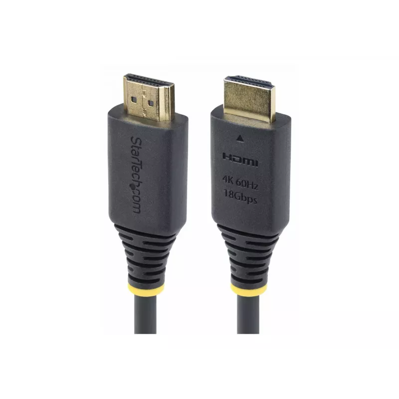 StarTech.com 1,5 m (4,9 ft) Premium Certified High Speed HDMI-kaapeli, 4K60Hz, musta