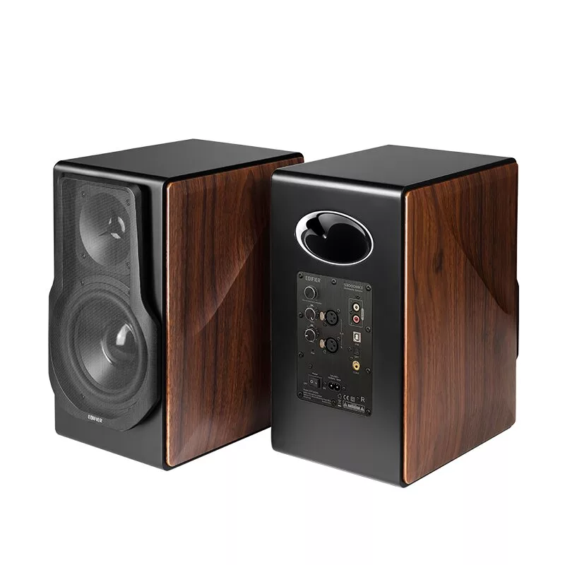 Edifier S3000MKII Premium langaton 2.0 hyllykaiutin, ruskea