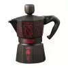 Bialetti Moka Express Sound Stranger Things 3 kupin liesi-espressokeitin (150 ml) musta