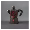 Bialetti Moka Express Sound Stranger Things 3 kupin liesi-espressokeitin (150 ml) musta