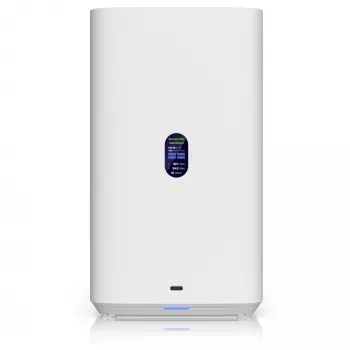 Ubiquiti UNAS-4-W 4-paikkainen NAS-palvelin, valkoinen, 4GB RAM, 2.5GbE, 10GbE
