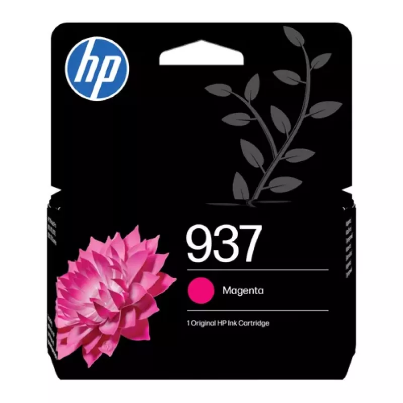 HP 937 alkuperäinen mustekasetti magenta 10 ml Standard Yield