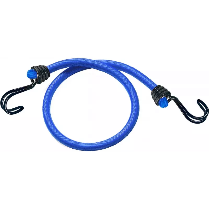 Master Lock Twin Wire Bungee with Reverse Hooks 3017EURDAT (2 kpl:n pakkaus, 1 m, musta)