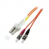 EFB Duplex Patchkabel LC-ST OM1 10m LSZH 2mm oranssi