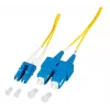 EFB Elektronik O0360.1-1.2 kuitu-patchkaapeli 1 m LC Duplex - SC Duplex OS2 Singlemode keltainen