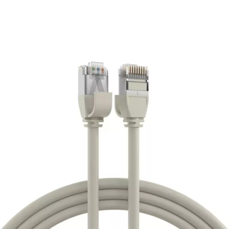 EFB Elektronik RJ45 Patchkabel Cat.6A U/FTP TPE 4mm Ultraflex harmaa 1m