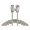 EFB Elektronik RJ45 Patchkabel Cat.6A U/FTP TPE 4mm Ultraflex harmaa 1m