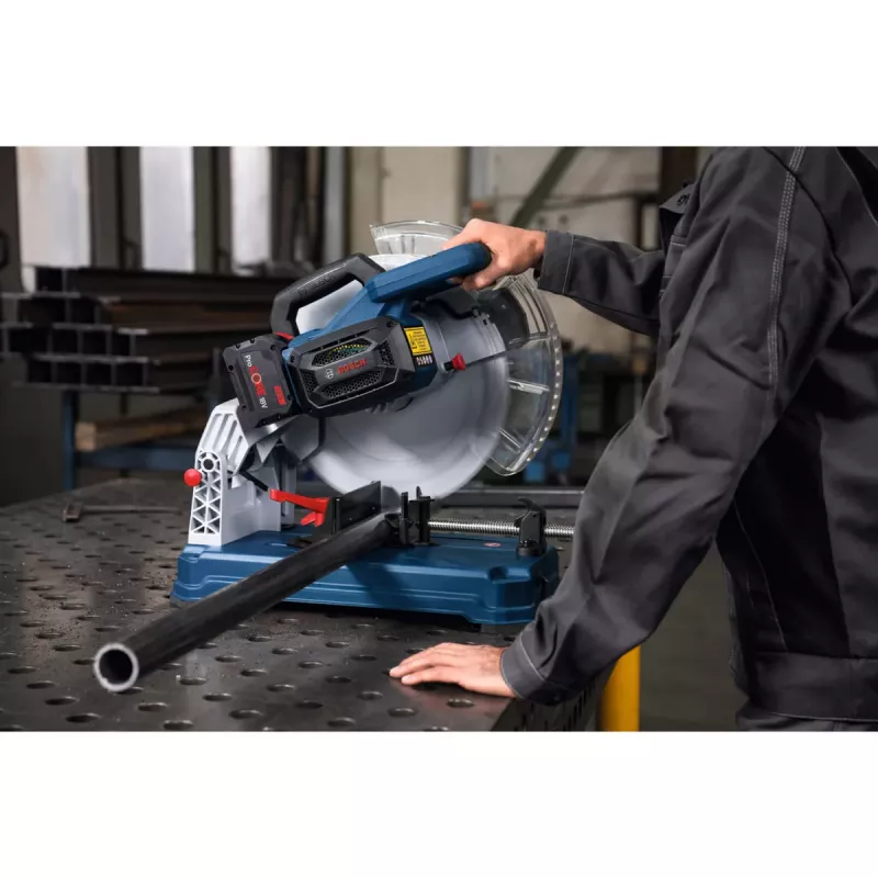 Bosch GCD 18V-355 Professional akku-katkaisulaikka metallille, 18 V, 355 mm terä, vain laite (sininen)