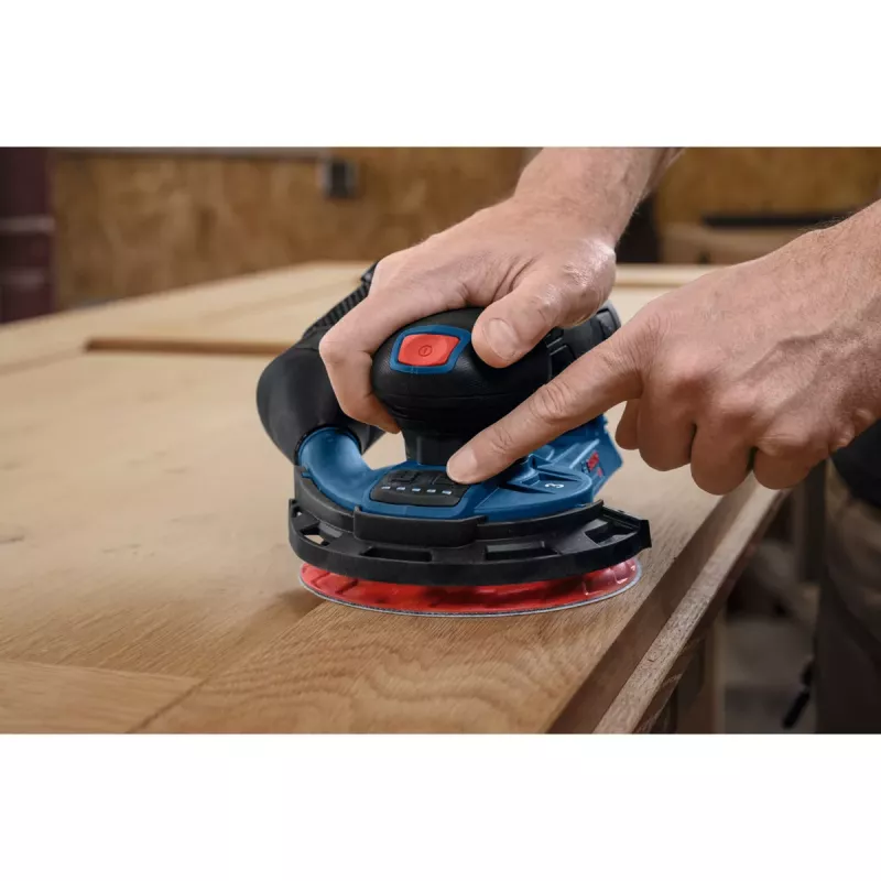 Bosch Professional GEX 12V-150-3 akku-epäkeskushiomakone (12V, 150 mm, Brushless EC moottori, L-BOXX)