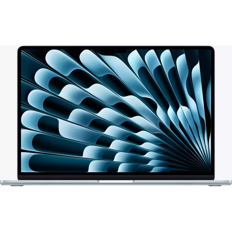 Apple MacBook Air 15,3 tuuman M5 10-Core CPU/10-Core GPU/16-Core Neural Engine 24GB RAM 512GB SSD 70W USB-C Sky Blue DE