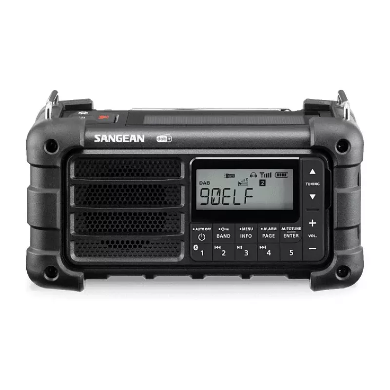 Sangean MMR-99 DAB musta hätä-/kampikäyttöinen/aurinkoradio