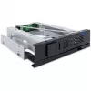 ICY DOCK TurboSwap MB171SP-1B kelkaton ja tuuletinta vaihtokehys 3,5 tuuman SAS/SATA HDD -levylle, 5,25 tuuman paikkaan