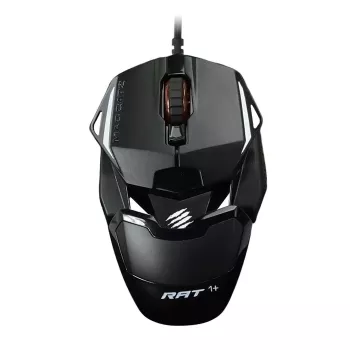 Mad Catz THE AUTHENTIC R.A.T. 1+ pelihiiri (MR01MCINBL000-0) - musta/punainen
