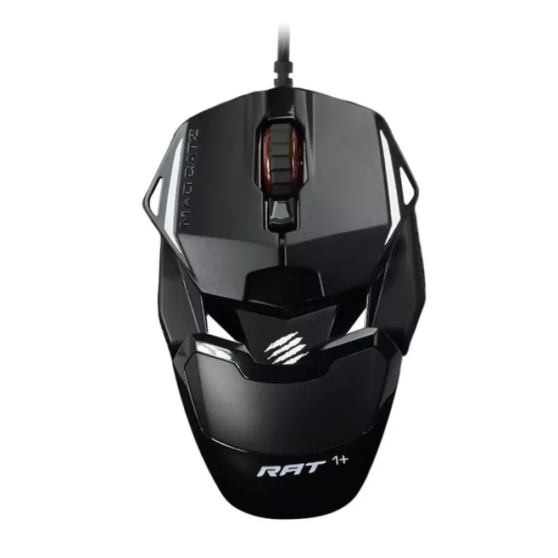 Mad Catz THE AUTHENTIC R.A.T. 1+ pelihiiri (MR01MCINBL000-0) - musta/punainen