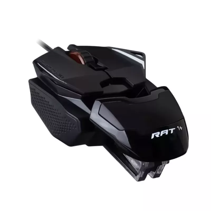 Mad Catz THE AUTHENTIC R.A.T. 1+ pelihiiri (MR01MCINBL000-0) - musta/punainen