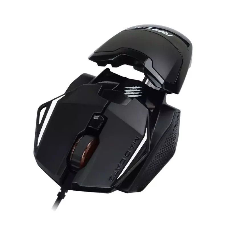 Mad Catz THE AUTHENTIC R.A.T. 1+ pelihiiri (MR01MCINBL000-0) - musta/punainen