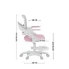 MARK ADLER Junior 4.3 pinkki-harmaa kiertotuoli