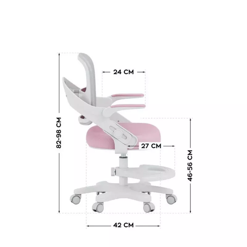 MARK ADLER Junior 4.3 pinkki-harmaa kiertotuoli