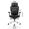 MARK ADLER Visioner 6.1 Black N toimistotuoli
