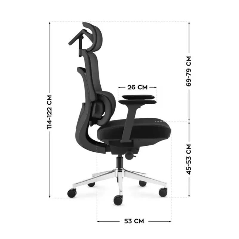 MARK ADLER Visioner 6.1 Black N toimistotuoli