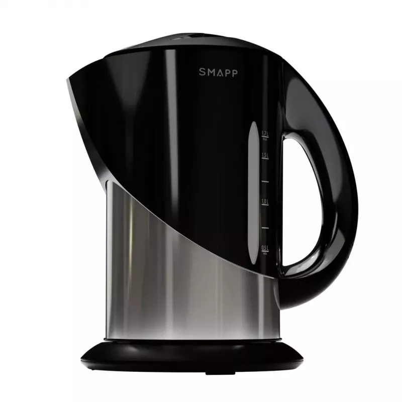SMAPP 1.7L johdoton vedenkeitin musta 2200W
