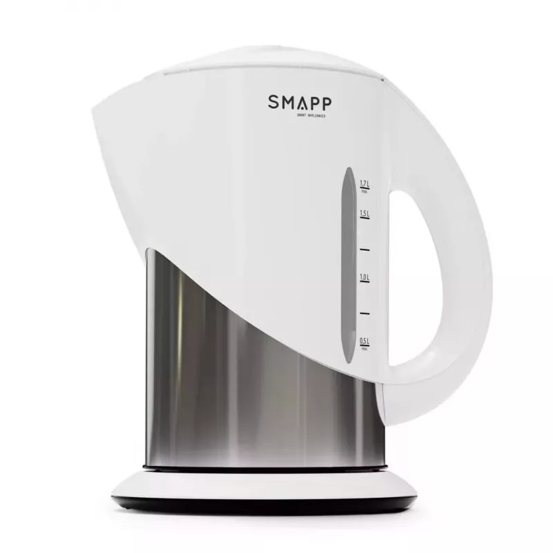 Johdoton vedenkeitin 1,7L SMAPP valkoinen