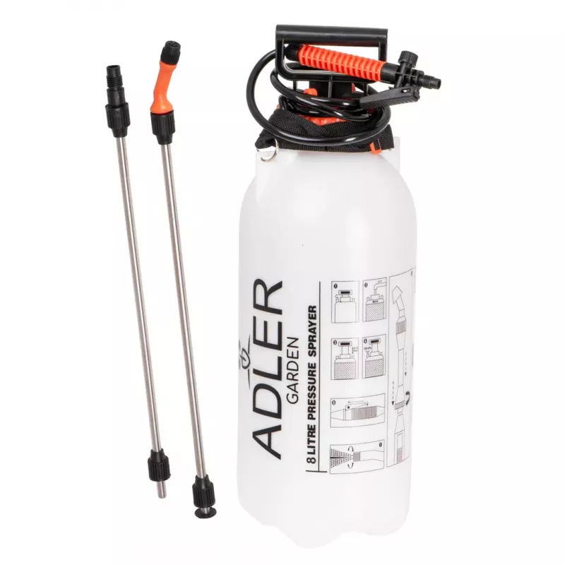 ADLER AD 6809 käsikäyttöinen paineruisku 8L