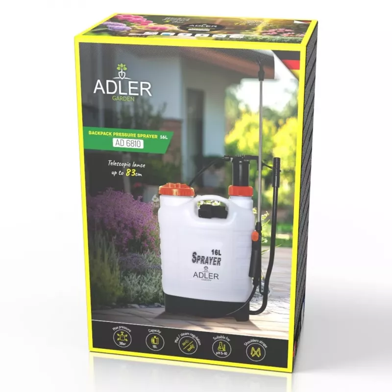 Adler AD 6810 selkäruisku 16L