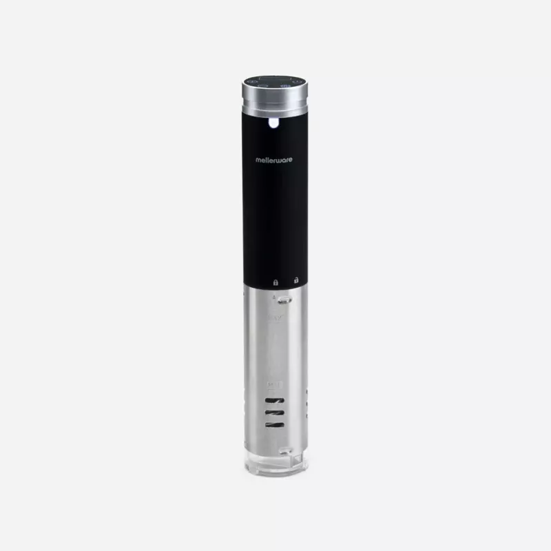 Mellerware Cheffy sous vide -kypsennyslaite musta, ruostumaton teräs