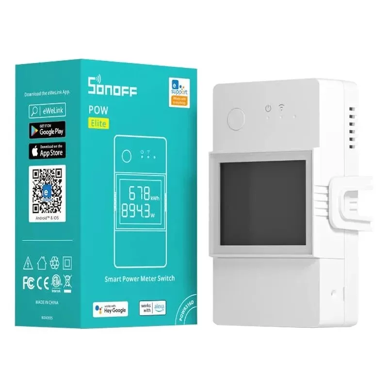 Sonoff POWR316D WiFi-älykäs virtamittarikytkin