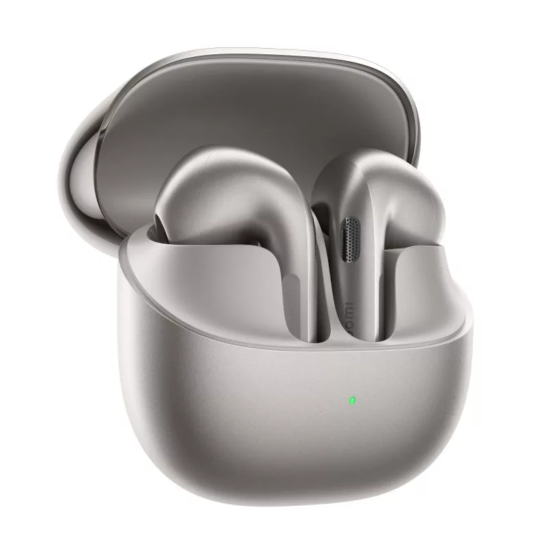 Xiaomi Buds 6 BHR08OHGL langattomat puoliavoimet nappikuulokkeet, Bluetooth, mikrofoni, melunvaimennus, titaaninharmaa