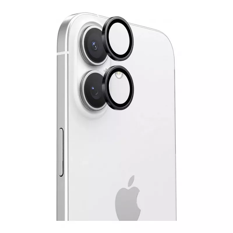 TORRAS LENSGUARD iPhone 17 musta suojakotelo