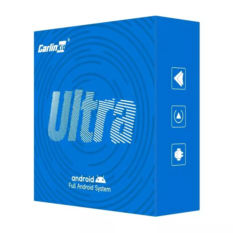 Carlinkit TBOX ULTRA 2 langaton adapteri CarPlay/Android Auto 8GB RAM 128GB tallennustila