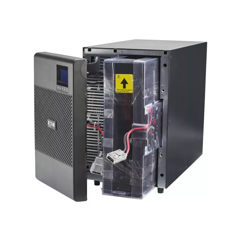 Eaton 9SX 9SX3000 UPS Online Double Conversion 3000VA 2700W Rack/Tower 2U 120V musta