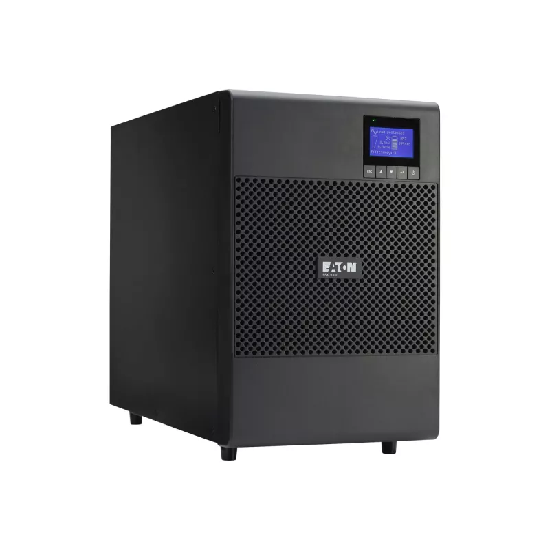 Eaton 9SX 9SX3000 UPS Online Double Conversion 3000VA 2700W Rack/Tower 2U 120V musta