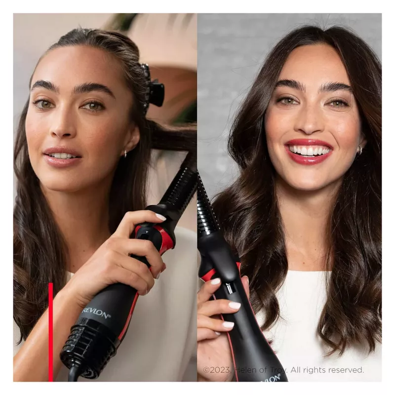 REVLON hiustenkuivaaja ja monitoimistyler One-Step OneStep musta punainen (RVDR5333E)