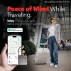 KEYSMART SmartLock TSA-hyväksytty Find My -lukko musta