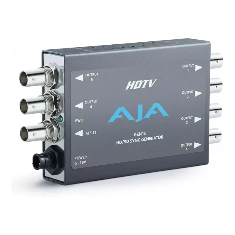 AJA GEN10 HD/SD -synkronointigeneraattori (GEN10-R1)