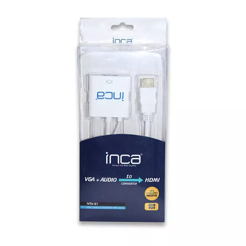 INCA VGA-HDMI + USB + audio -muunnin IVTH-01