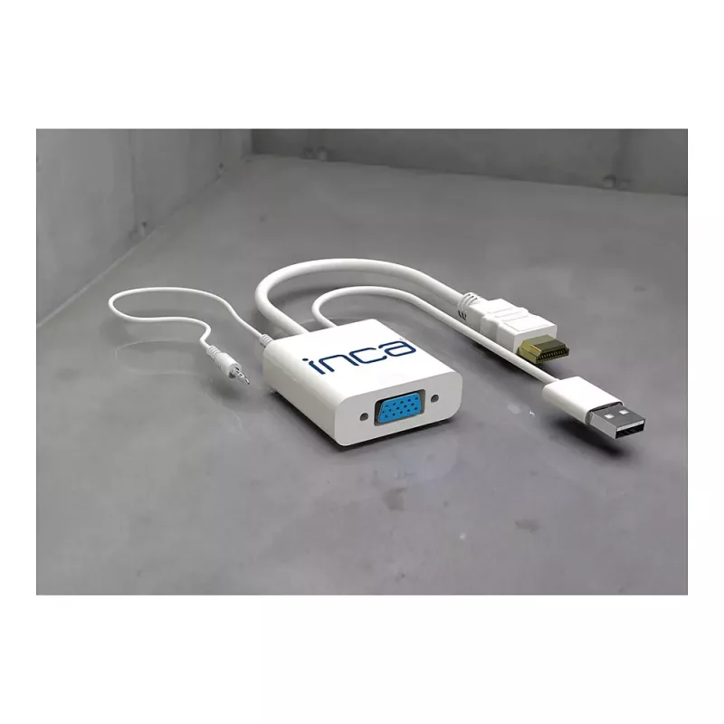 INCA VGA-HDMI + USB + audio -muunnin IVTH-01