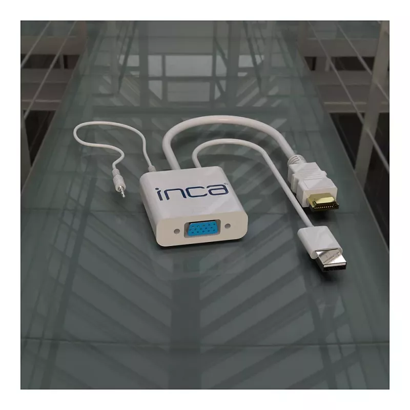 INCA VGA-HDMI + USB + audio -muunnin IVTH-01