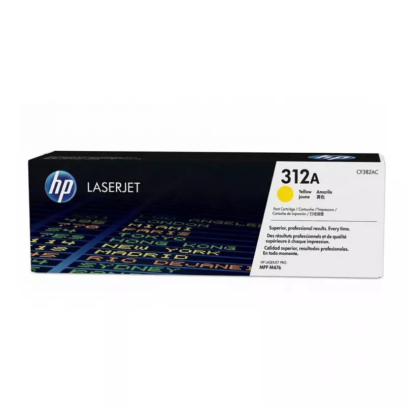 HP 312A (CF382AC) alkuperäinen värikasetti, keltainen, 2 700 sivua
