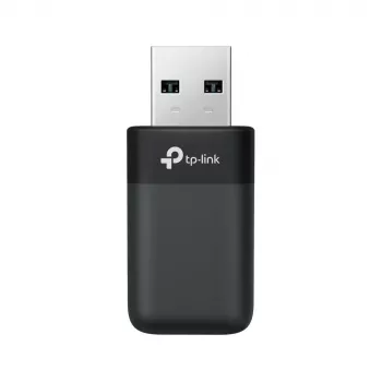 TP-LINK Archer TX23U AX1800 Mini Wi-Fi 6 -langaton USB-sovitin, dual-band, USB 3.0, MU-MIMO, OFDMA, WPA3, musta