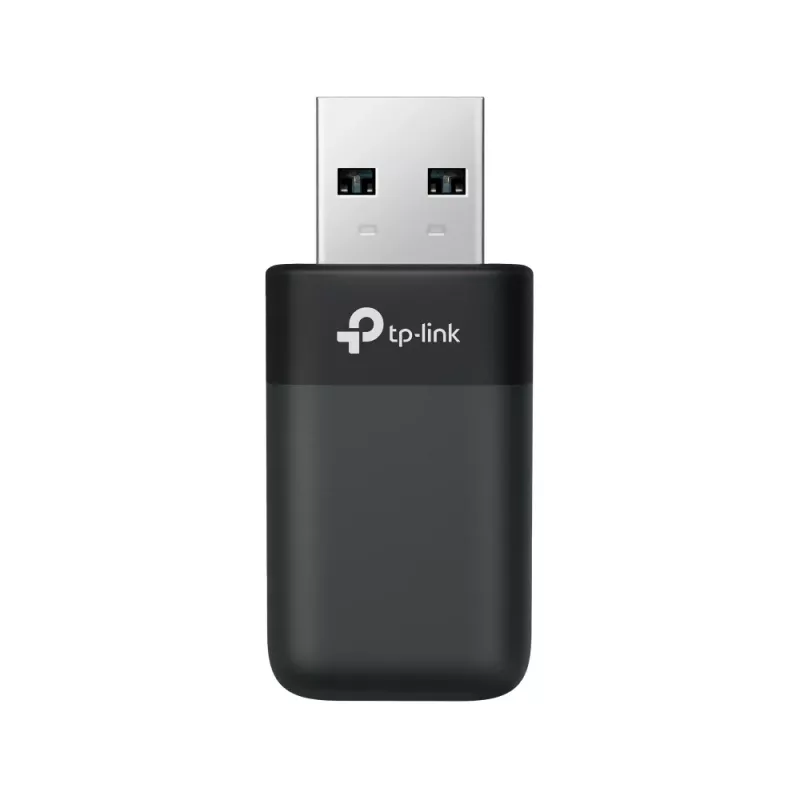 TP-LINK Archer TX23U AX1800 Mini Wi-Fi 6 -langaton USB-sovitin, dual-band, USB 3.0, MU-MIMO, OFDMA, WPA3, musta
