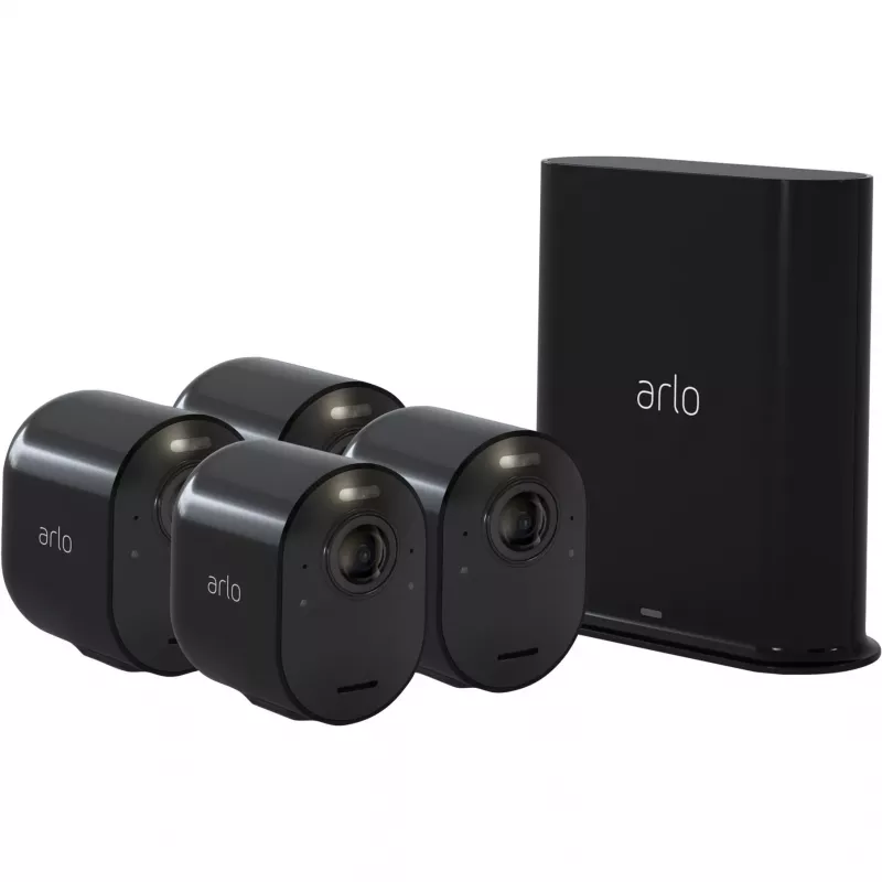 Arlo VMS5440-200EUS Ultra 2K HDR langaton turvakamerajärjestelmä (4 kameraa + SmartHub)