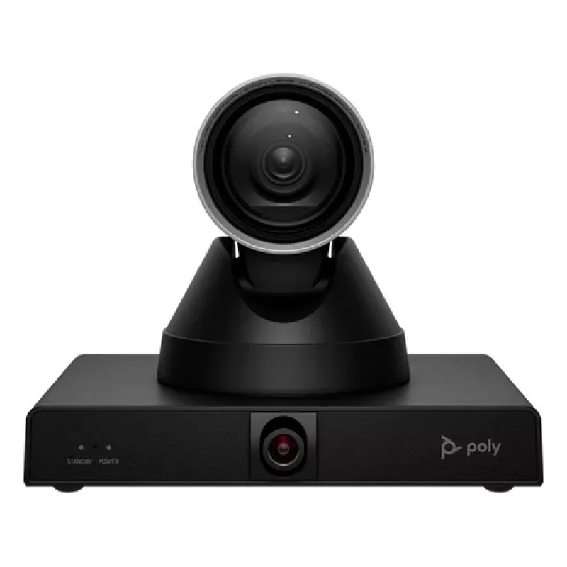 Poly Studio E60 PTZ-neuvottelukamera - 4K UHD, kaksoiskenno 8MP, PoE+