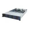 Giga Computing GigaByte R263-S30-AAH2 2U räkkipalvelimen barebone, 5. ja 4. sukupolven Intel, 12x 3,5/2,5 tuuman paikkaa, 2x 1300 W virtalähde